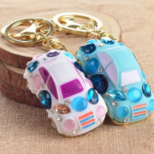 Cute Car Luxury Key Chain