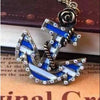 Ocean Anchor Vintage Necklace
