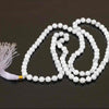 Long Tassel Howlite Stone Beads Necklace