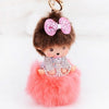 Monchhichi Sleutelhanger Ball Key Chain