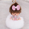 Monchhichi Sleutelhanger Ball Key Chain