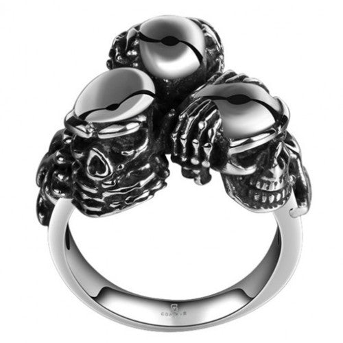 Alien Skull Finger Ring