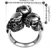 Alien Skull Finger Ring