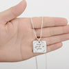 "Follow your Dreams Trust Your Heart" Necklace