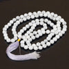 Long Tassel Howlite Stone Beads Necklace