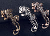 Leopard Animal Scarf Pin Brooch