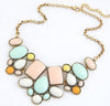 Fashionable Geometry Pendant Chain Necklace